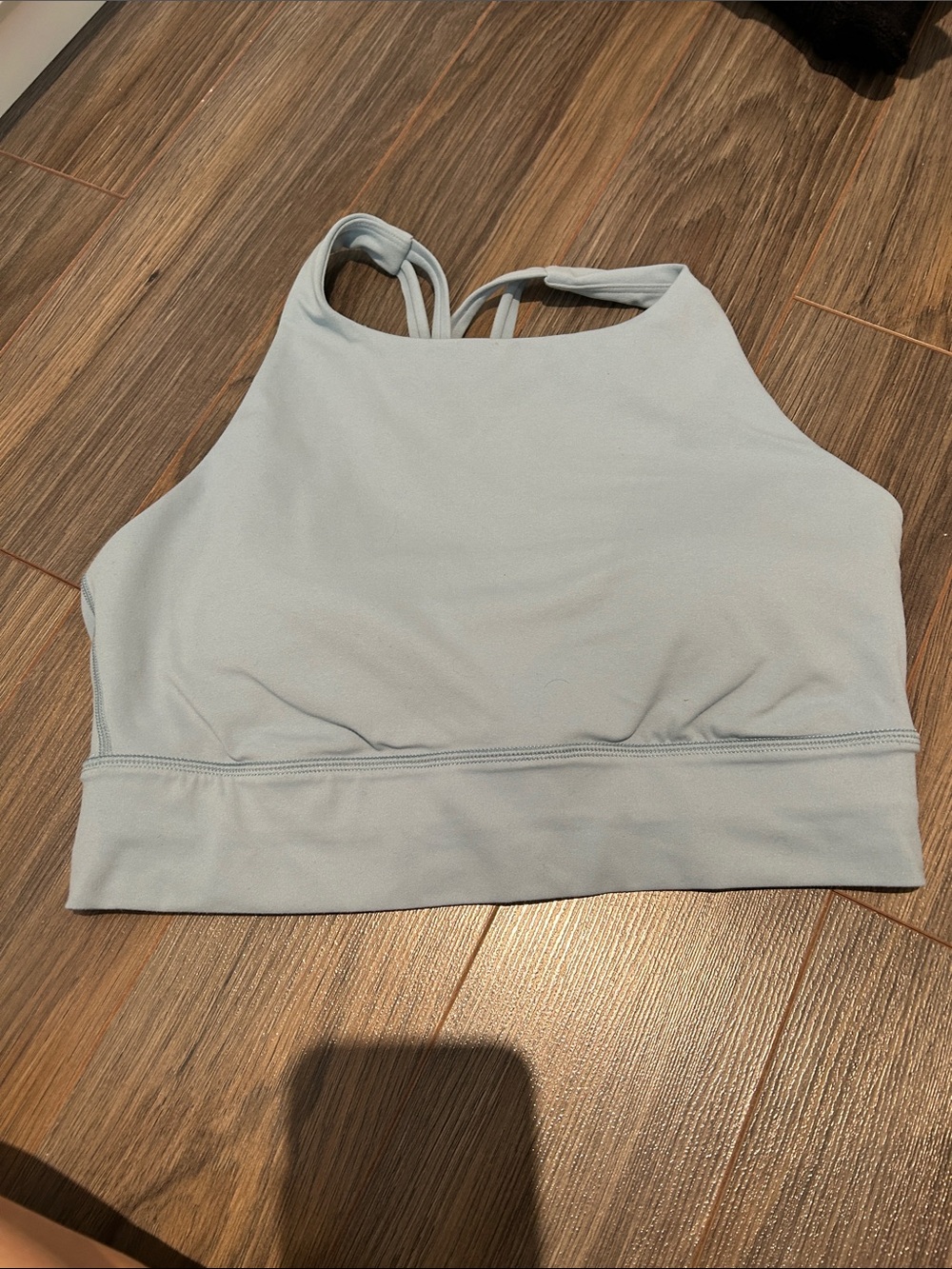 Light Blue High Neck Bralette - Women Intimates